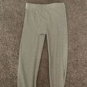 FRUIT OF THE LOOM KIDS BOYS grey thermal underpants size medium GREAT CONDITION!